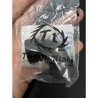 曜越 thermaltake Pacific PETG 硬管 90度 雙管 接頭 16mm CL-W099-CA00BL