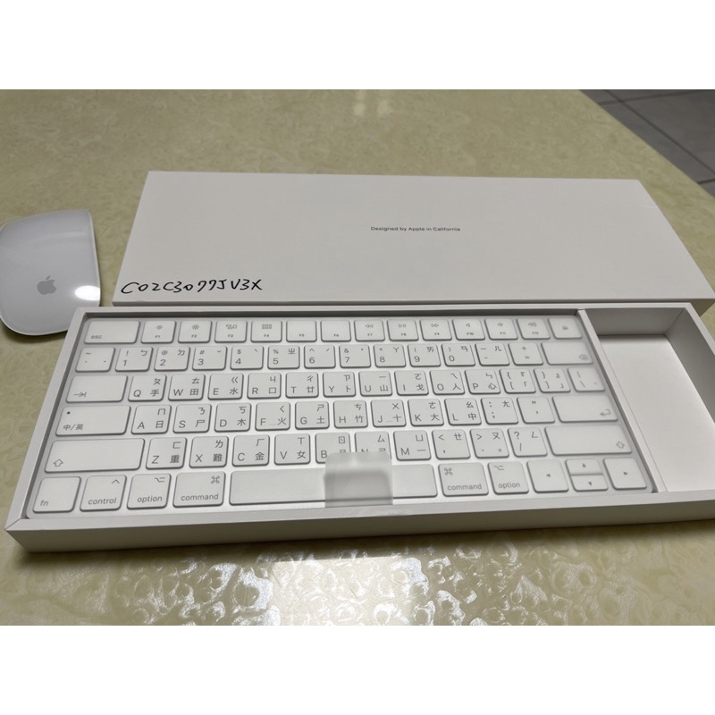 Apple無線藍芽鍵盤 A1644 全新未拆封 Magic Keyboard2 無線短鍵盤 (銀白色)原價2990