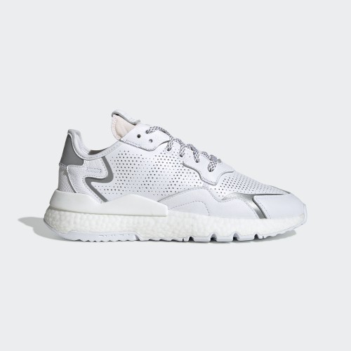 【小八】Adidas Nite Jogger White 白銀 網眼 EF5401