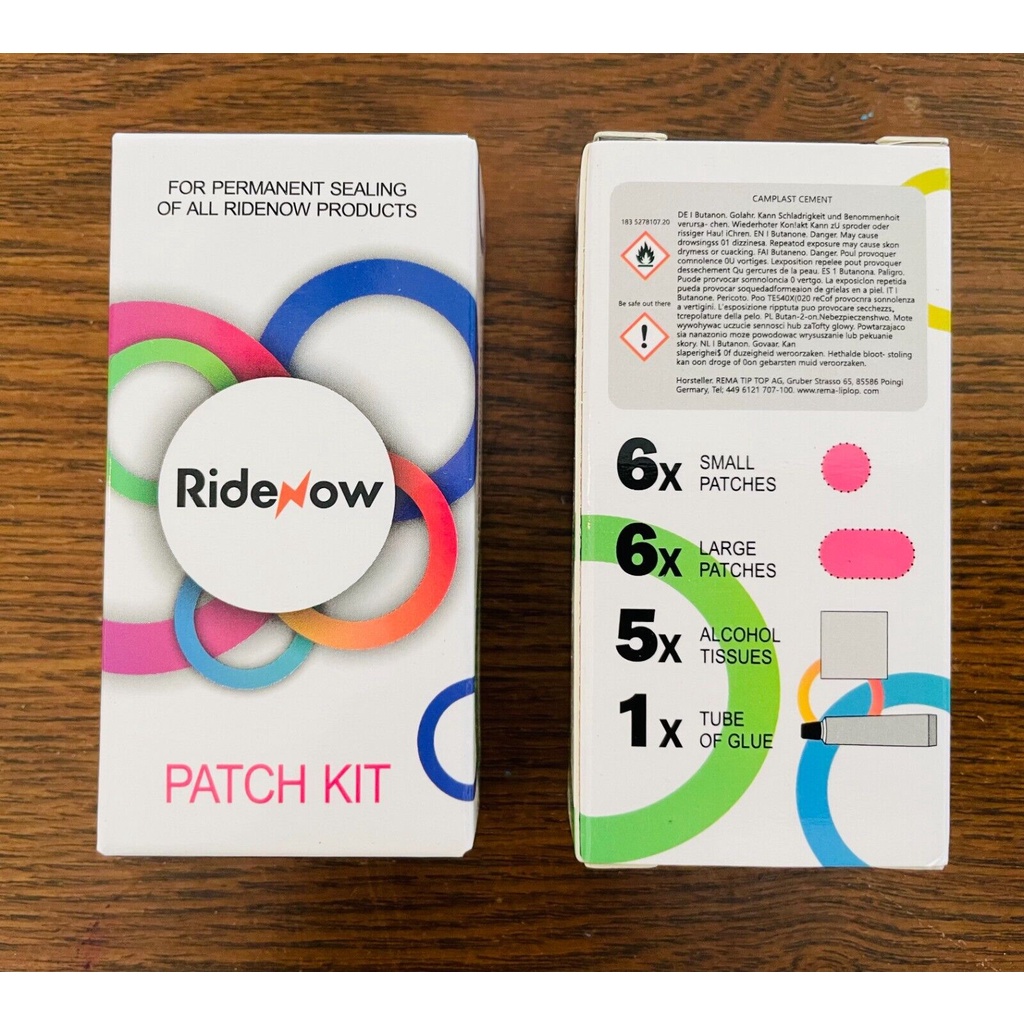 Ridenow Ultralight Bicycle Tire Patch Kit 補胎片