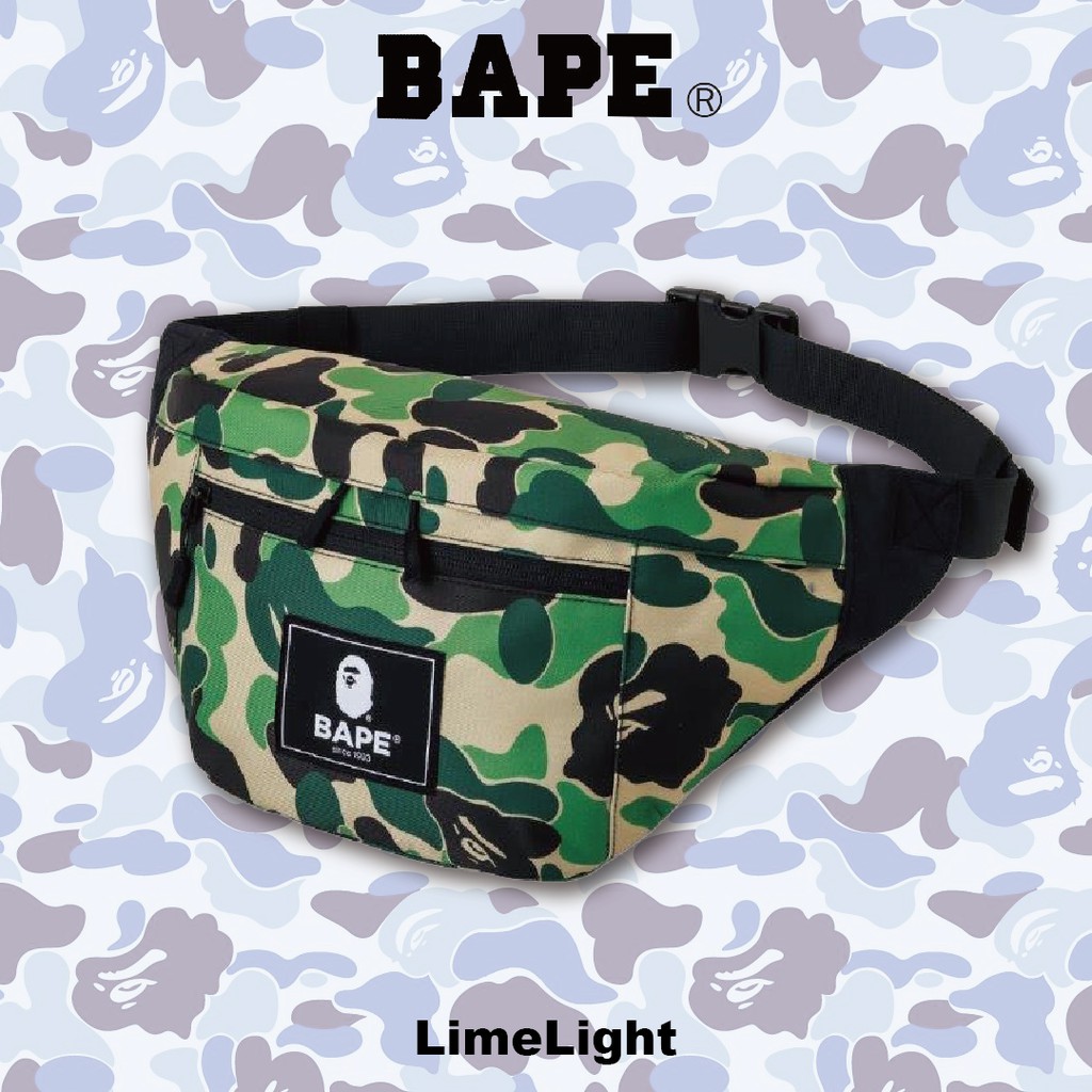 ☆LimeLight☆ 雜誌附贈附錄 A BATHING APE 2021 迷彩 腰包 小包 隨身包 迷彩包 BAPE