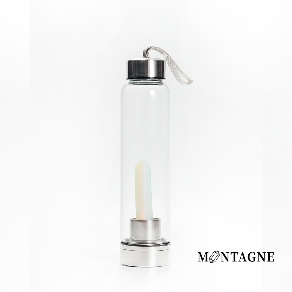 【Montagne】水晶能量瓶｜蛋白石｜淺能、愛情