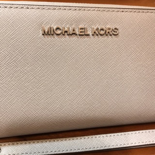 MK長夾 MICHAEL KORS灰色 二手只使用過1次