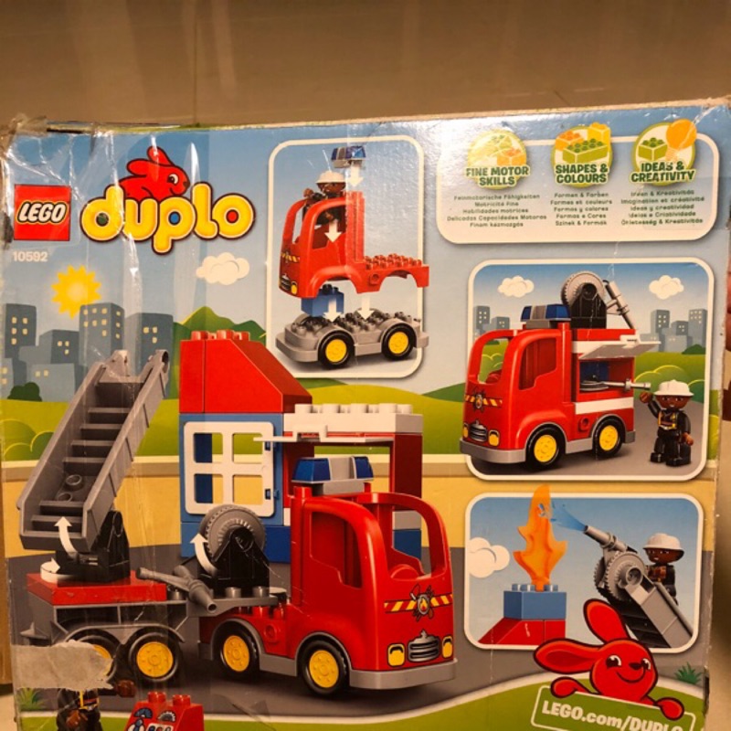 Lego 10592 樂高 duplo 得寶系列 Fire Truck