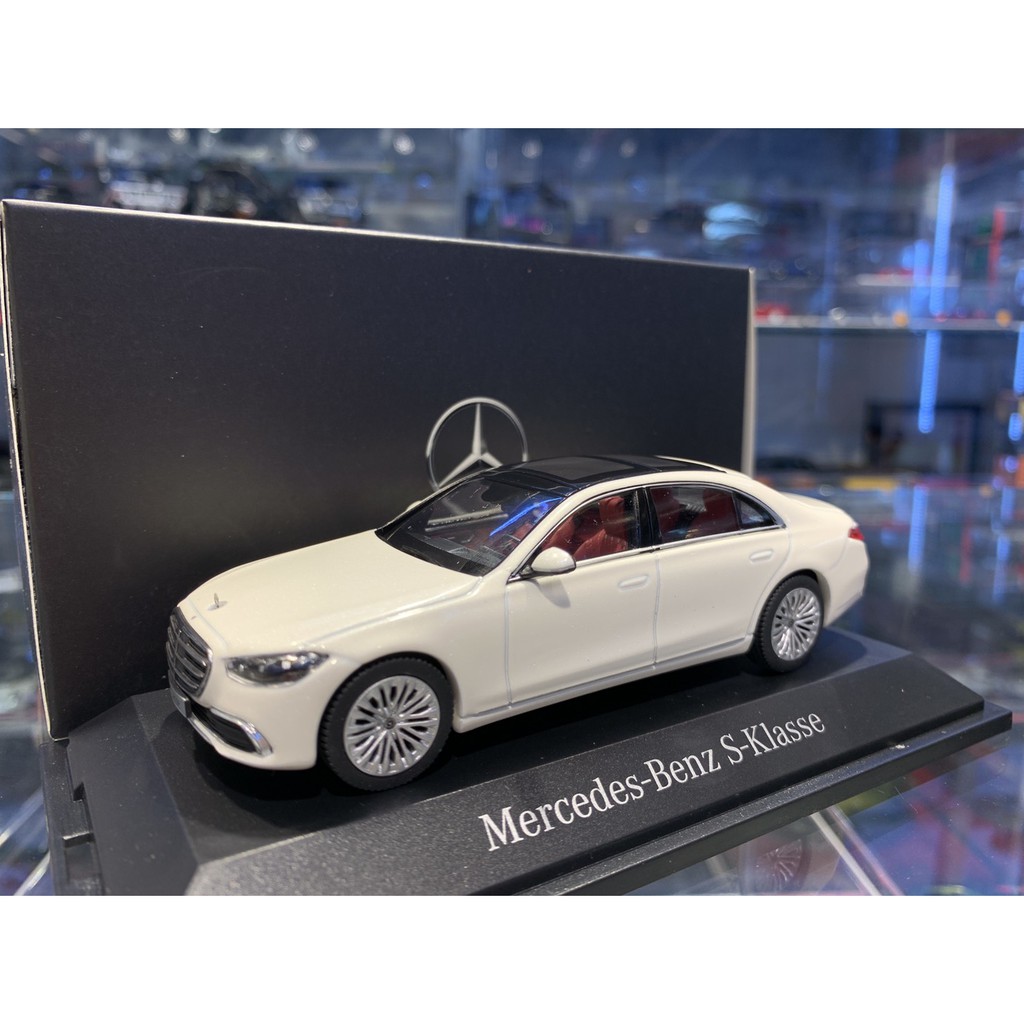 吉華科技@ 1/43 原廠 Mercedes-Benz S-Klasse 白色