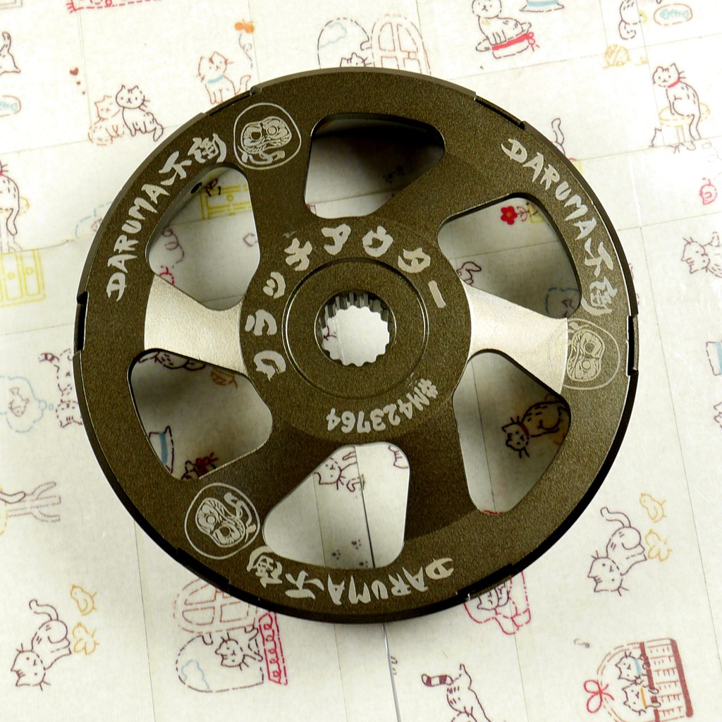 瘋貓摩托daruma不倒傳動碗公六銅止滑塊抓力強勁戰新勁戰三代勁戰四代勁戰bws R Gtr Aero