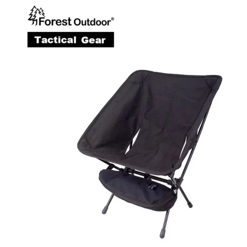 露遊GO~Forest Outdoor SWAT戰術椅 月亮椅 攜便椅 機車露營椅 野餐椅 露營椅 陪考椅 特戰黑
