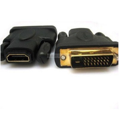 24+1 DVI  轉  HDMI 母座   轉接頭