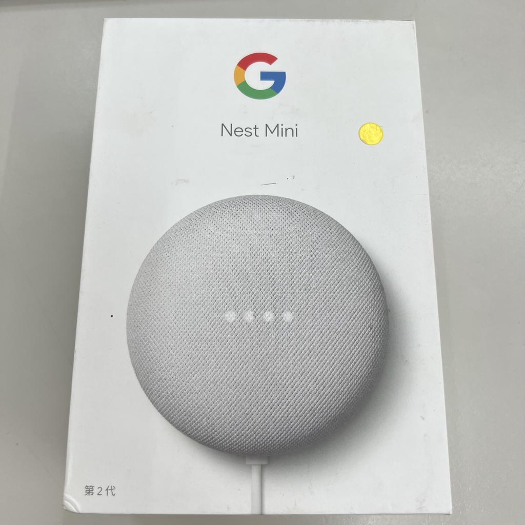 展示機下架 Google nest Mini   二代 智慧音箱 語音助理 AI音箱