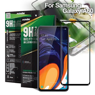 NISDA for 三星 Samsung Galaxy A60 完美滿版玻璃保護貼-黑