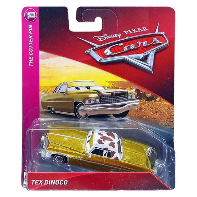 Mattel 美泰兒 CARS 汽車總動員 TEX DINOCO 老德