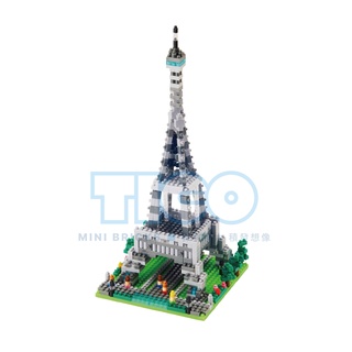 TICO微型積木 歐洲建築系列 艾菲爾鐵塔(T-1520)