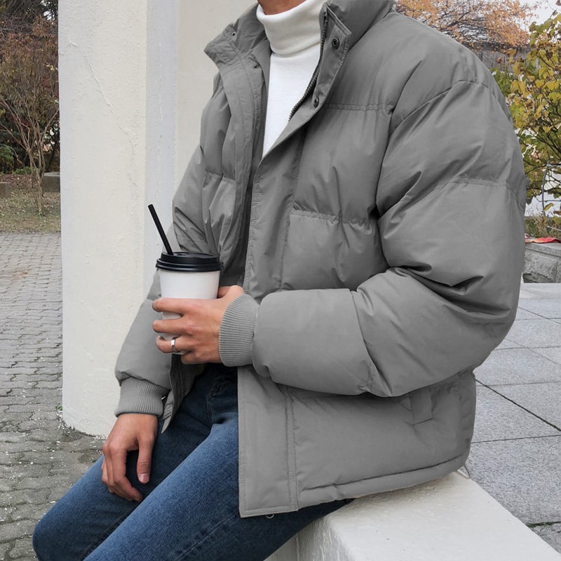 MUTTER | 韓版 寬鬆厚羽絨 麵包 保暖外套 韓國外套 鋪棉外套