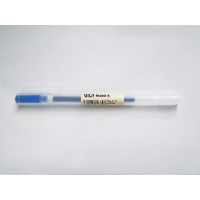 無印良品 MUJI 膠墨中性筆 藍 0.38mm