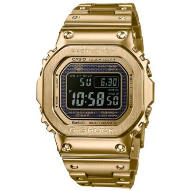 G-SHOCK GMW-B5000GD-9DR金色 太陽能 金屬 台灣公司貨 下標送玻璃保護貼