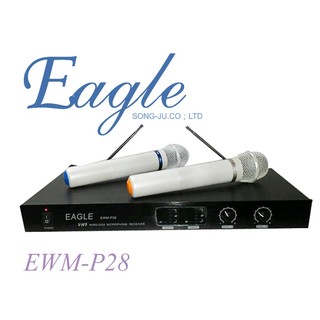 ***東洋數位家電*** EAGLE 專業雙頻無線麥克風組 EWM-P28 有發票