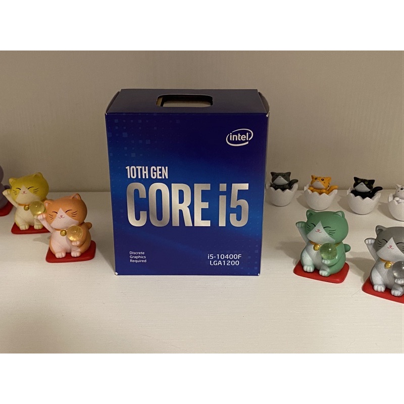 全新現貨Intel Core i5 10400F台灣代理公司貨