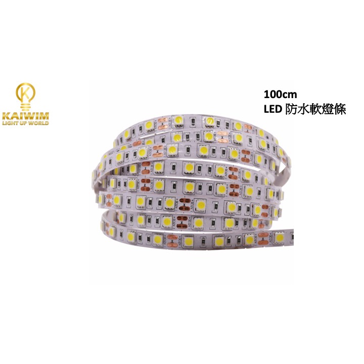 5050  30燈 LED燈條 DC 12V 100cm 軟燈條 軟條 1米 3色可選