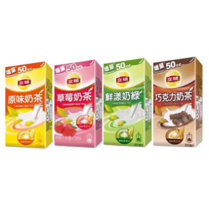 立頓奶茶系列-原味奶茶/巧克力奶茶/草莓奶茶/鮮漾奶綠300ml