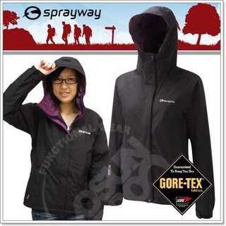 【英國 Sprayway】M零碼5折》GORE-TEX 女款輕量保暖連帽防風防水外套(填充科技羽絨 2332