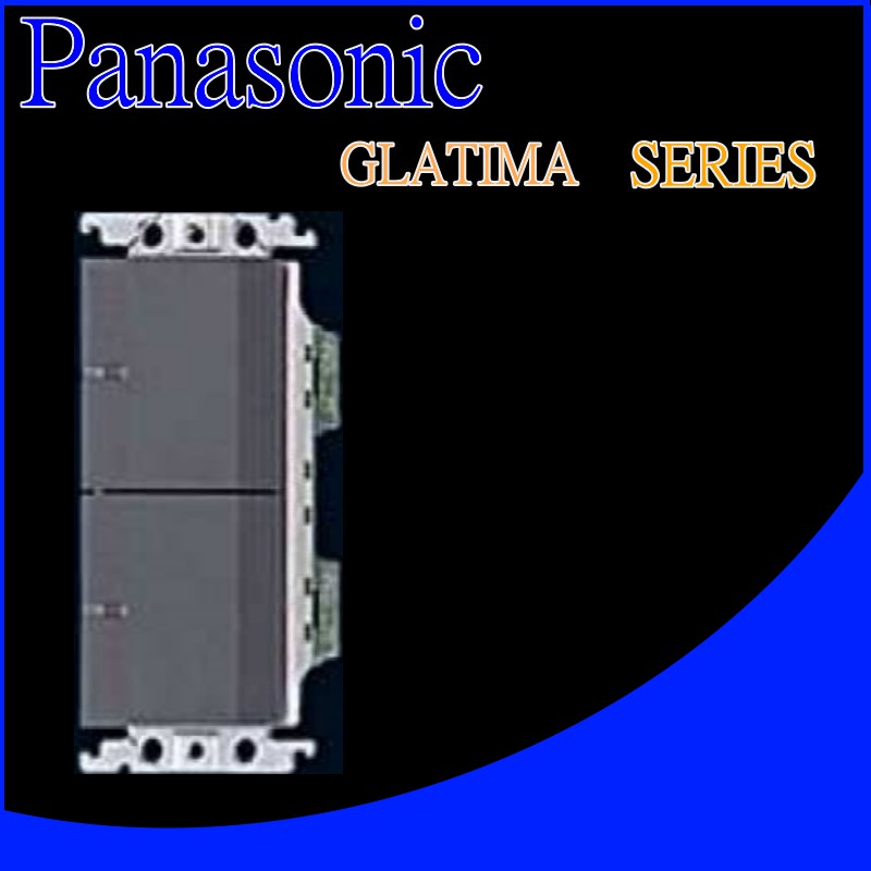 國際牌 GLATIMA系列 WTGF5252H 埋入式 螢光單切 雙開關 (單品)蓋板需另購