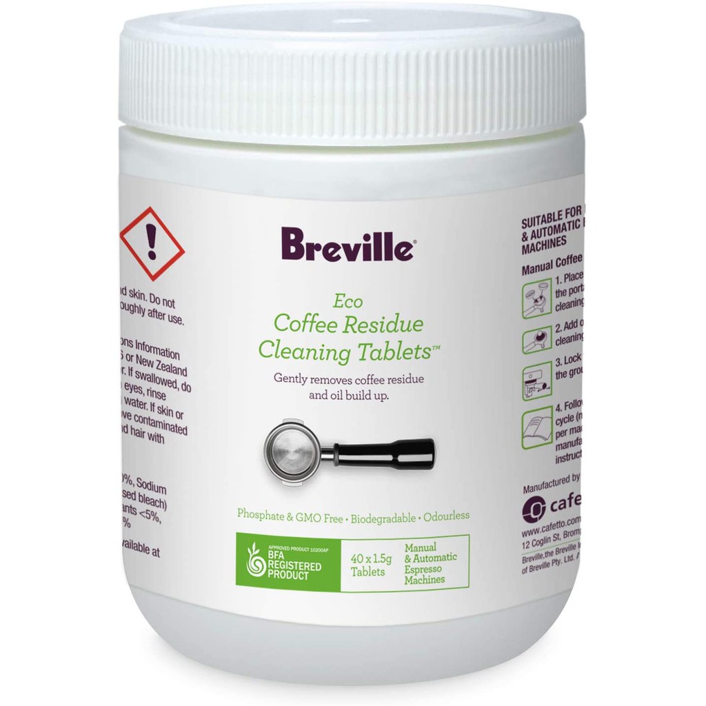澳洲代購 Breville 義式咖啡機 環保清潔錠 40錠 半自動 自動 咖啡清潔錠
