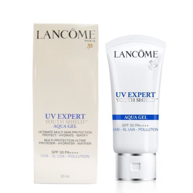 蘭蔻lancome 超輕盈 UV 水凝露 SPF50 PA++++ 柔皙防曬乳30ml防曬霜 夏天清爽