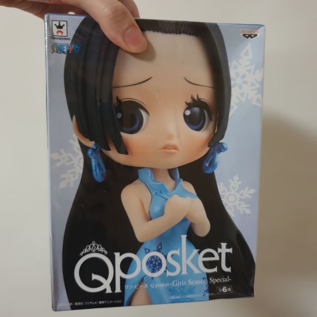 Qposket  Q posket  女帝 冬 藍色 正版公仔