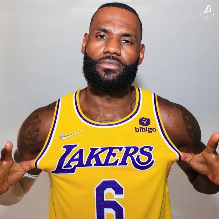 Nike Lakers LEBRON 黃 6號 湖人隊 JAMES 主場球衣 DB3576-731