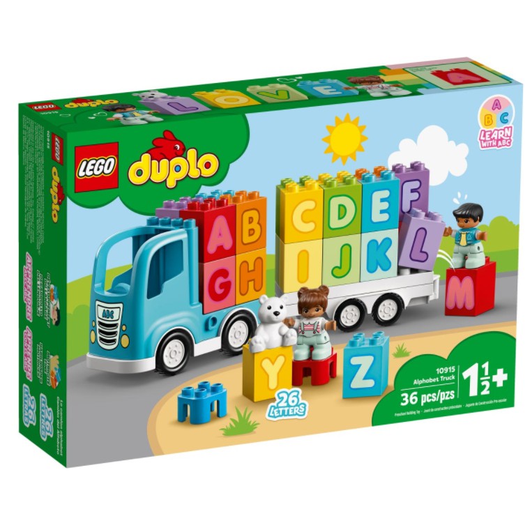騎士🔱  LEGO 10915 字母卡車 Alphabet Truck
