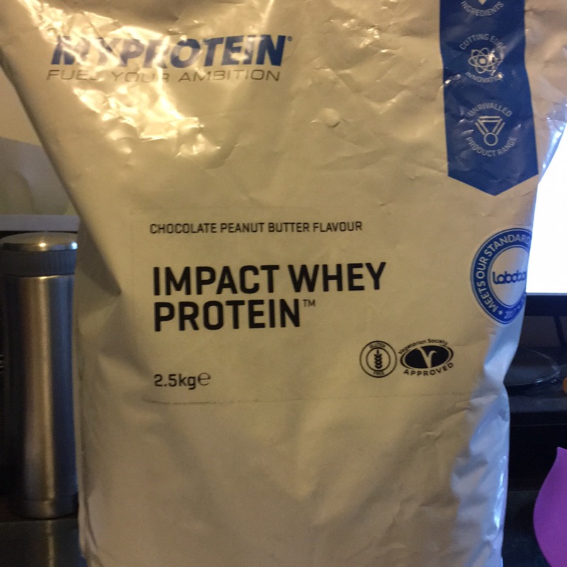 myprotein 巧克力花生2.3kg