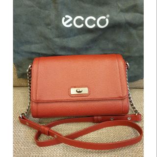 特價出售 ecco 紅色 肩背包 手提包托特 提袋 包包 斜背包 零錢包 波士頓包