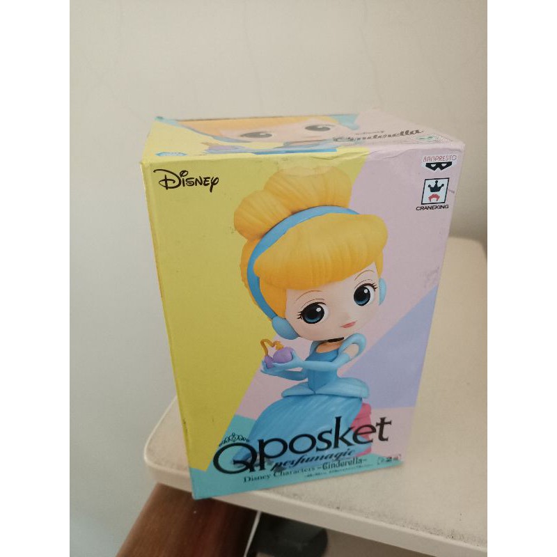 日版 迪士尼 Disney Qposket 香水 仙度瑞拉 灰姑娘 A款