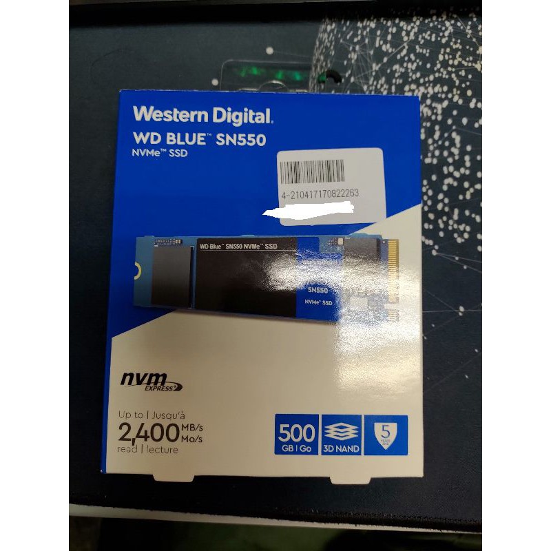 【返修換全新品】WD SN550 500G