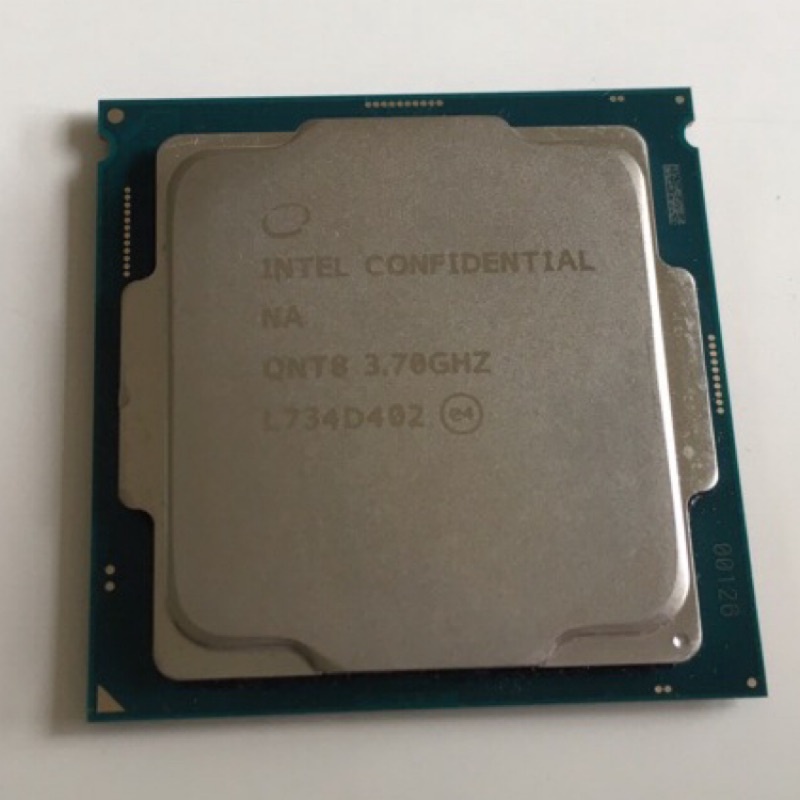 Intel Xeon E-2176G (ES)，僅開機測試極新，無風扇，可議