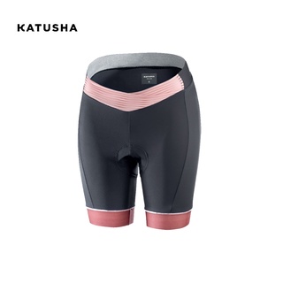 KATUSHA ALLURE 女款春夏短車褲-粉色