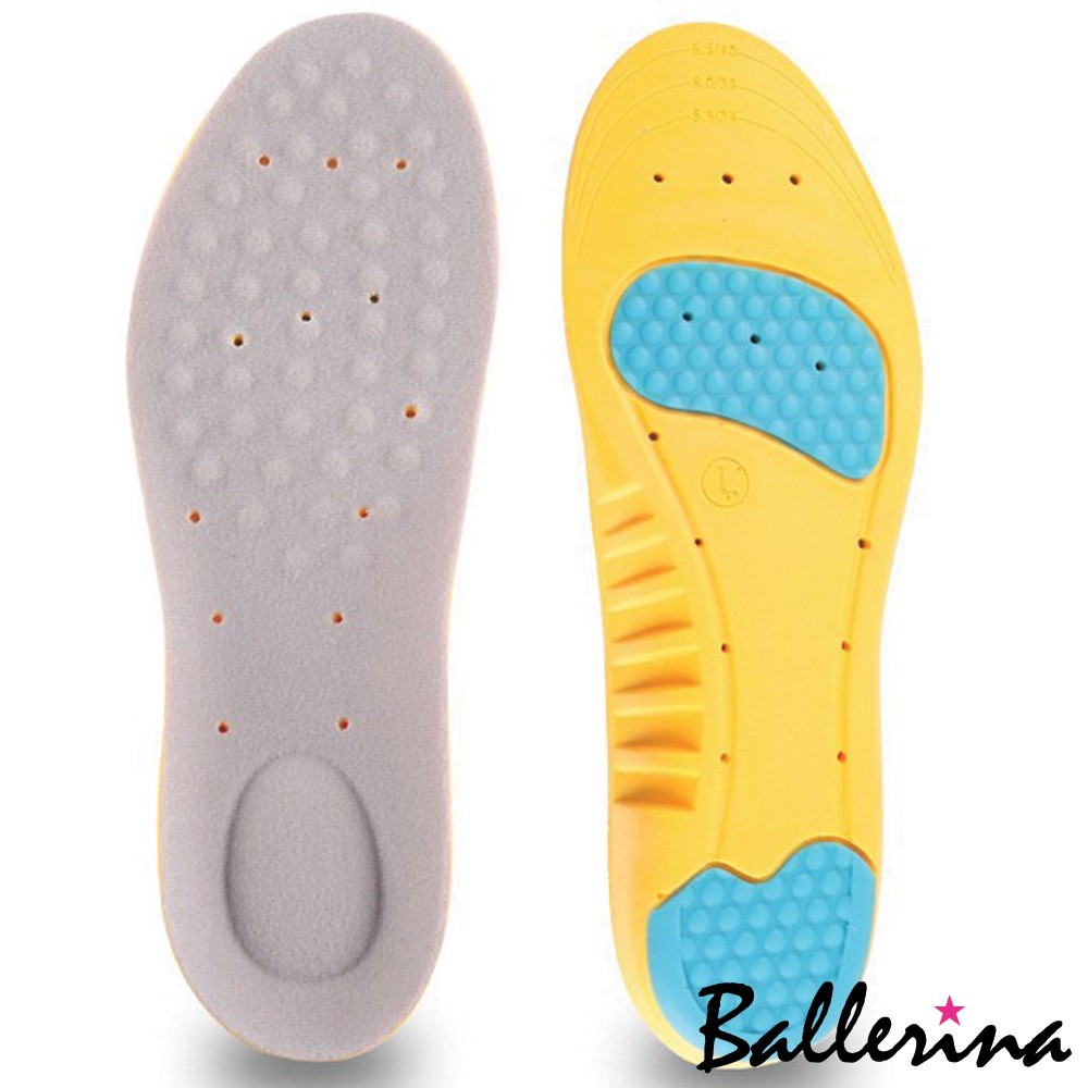 Ballerina-按摩透氣吸震運動鞋墊(1對入)【TKL10126L1】