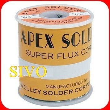 台製錫絲 APEX SOLRED 松脂心焊錫絲 1000g/1kg