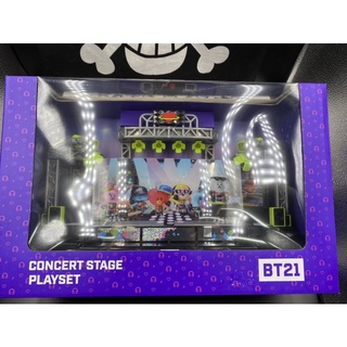 正版 BT21 舞台 超級巨星 公仔組 BTS搖滾舞台 45公分 超大 發光 特效