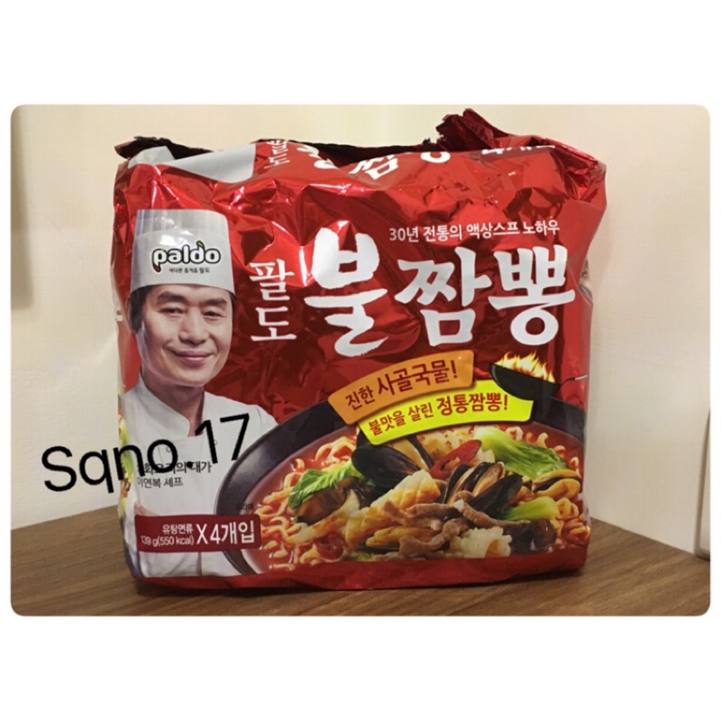 韓國 李連福 炒碼麵海鮮風味湯麵 4入 特價中