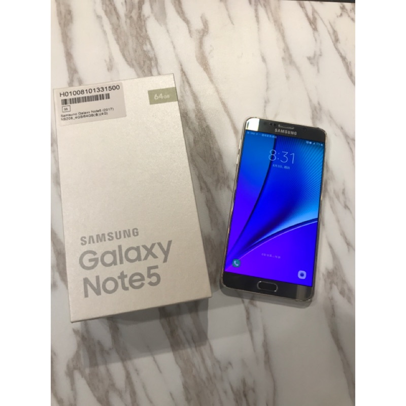 《二手機》三星 Note5 64g 金色 9.7成新