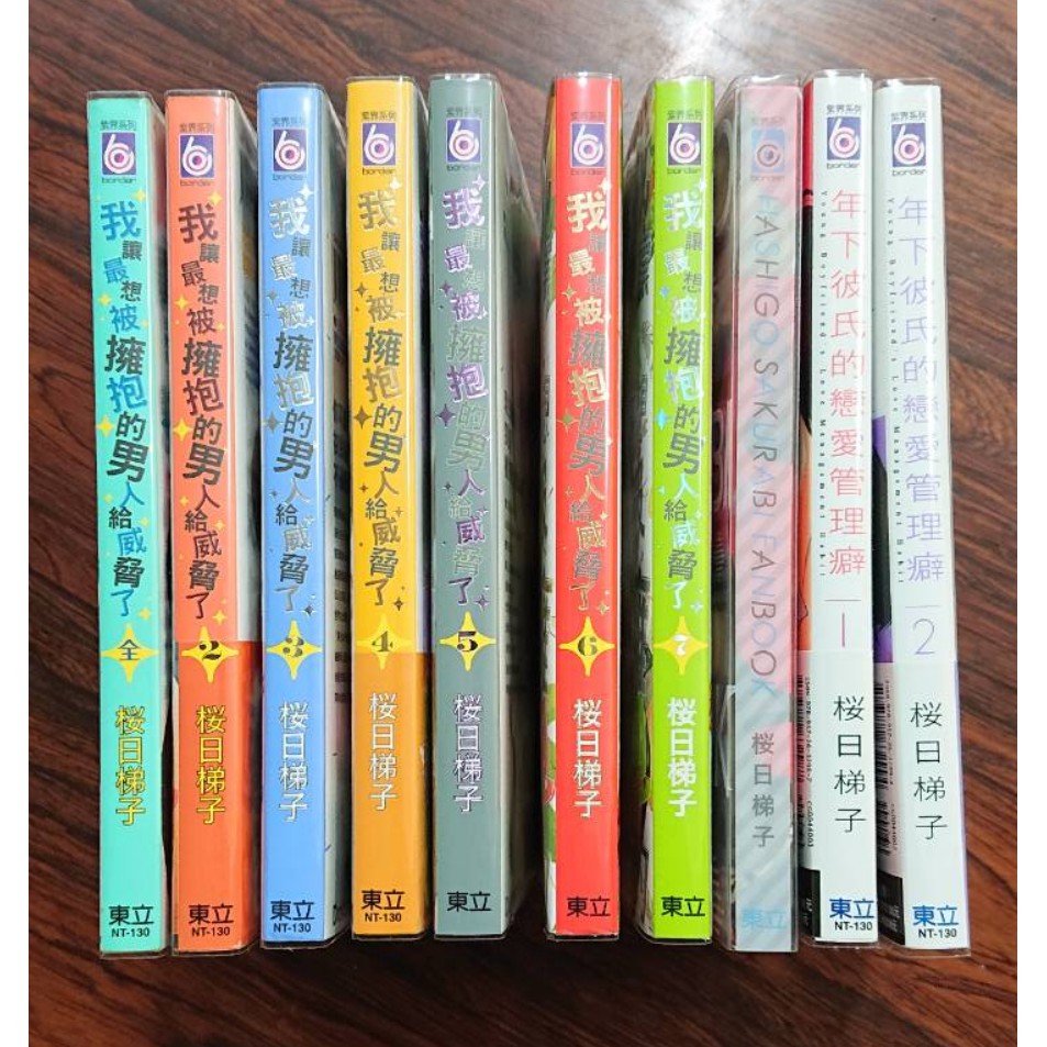 BL漫畫 我讓最想被擁抱的男人給威脅了 1 2 3 4 5 6 7 FAN BOOK 作者：桜日梯子 二手 首刷