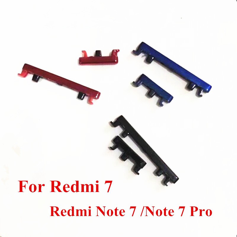 XIAOMI 小米 Redmi 7 Note 7 Pro 的電源和音量側面按鈕鍵