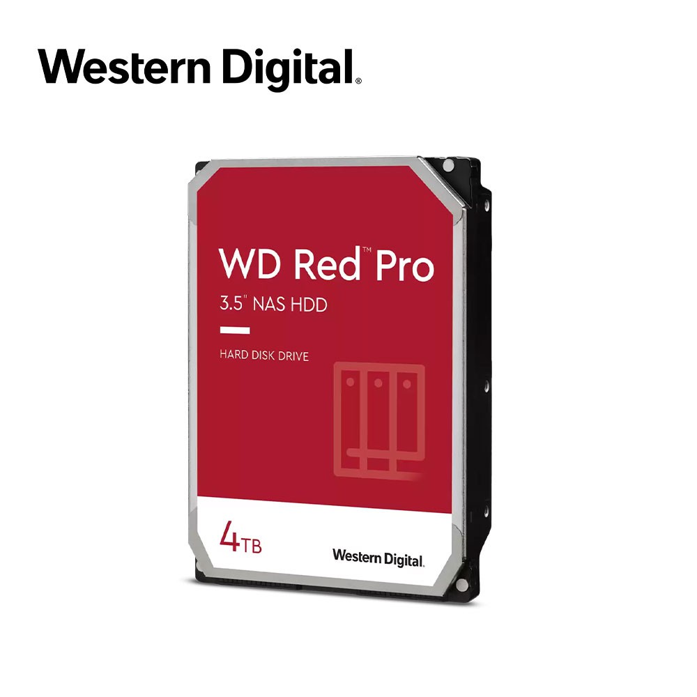 WD4003FFBX 旗艦紅標 4TB 3.5吋NAS硬碟 現貨 蝦皮直送