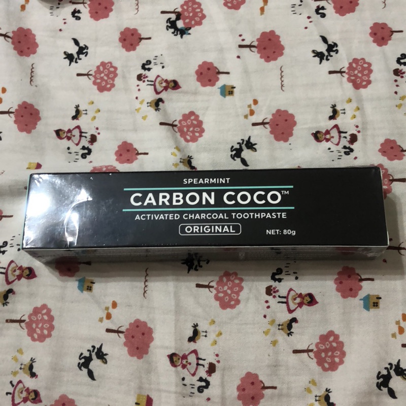 [現貨］Carbon Coco活性碳美白牙膏 80g Activated Charcoal Toothpaste