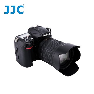 我愛買#JJC副廠Nikon遮光罩HB-32遮光罩相容Nikon原廠遮光罩AF-S 18-140mm f3.5-5.6G