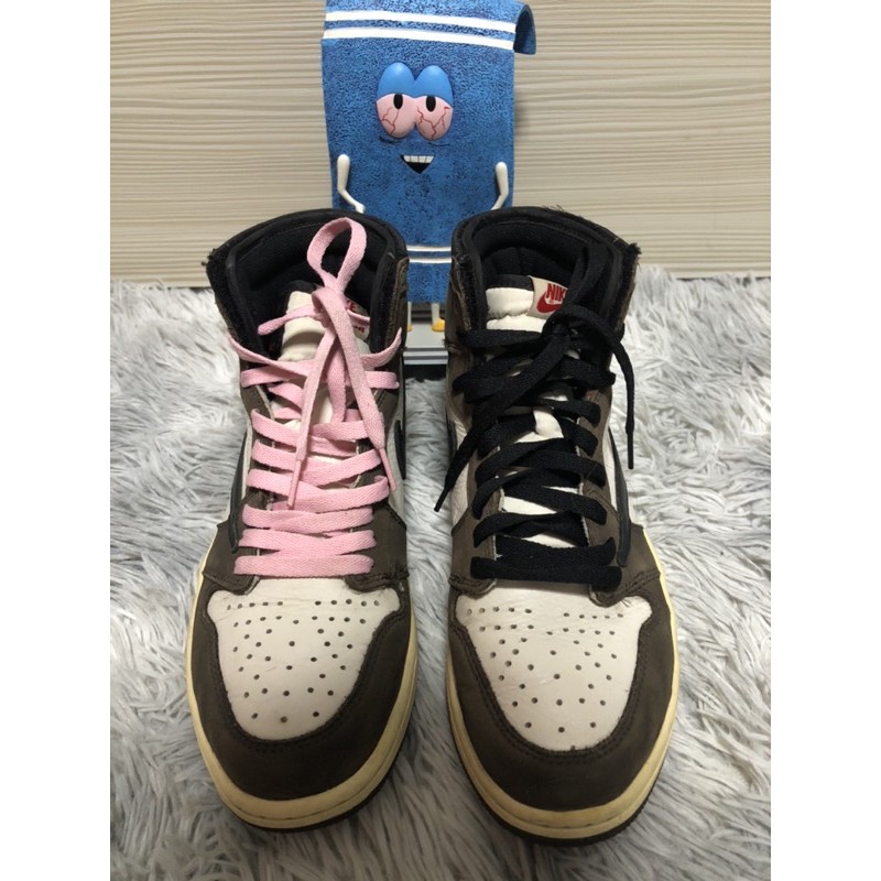 Nike air Jordan 1 Travis Scott 倒勾 us9.5