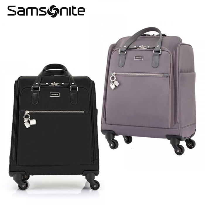 Samsonite新秀麗【KARISSA 2 KC5】16吋前開登機箱 多隔層口袋 背部隱藏口袋 可插掛 國旅短程推薦