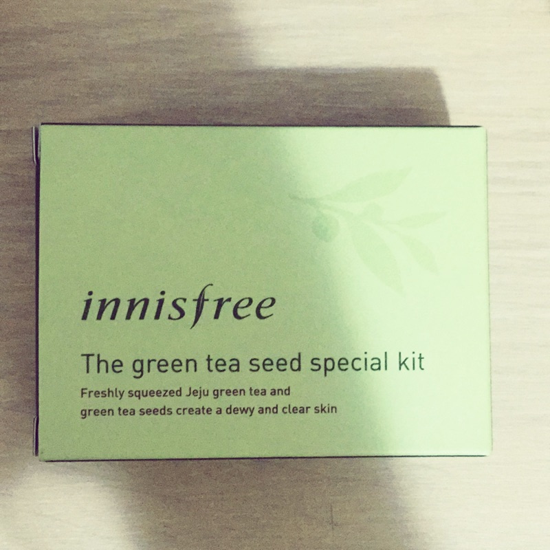 innisfree 綠茶籽護膚體驗三件組（綠茶籽保濕精華/綠茶籽潤澤保濕霜/綠茶籽潤澤保濕眼霜）