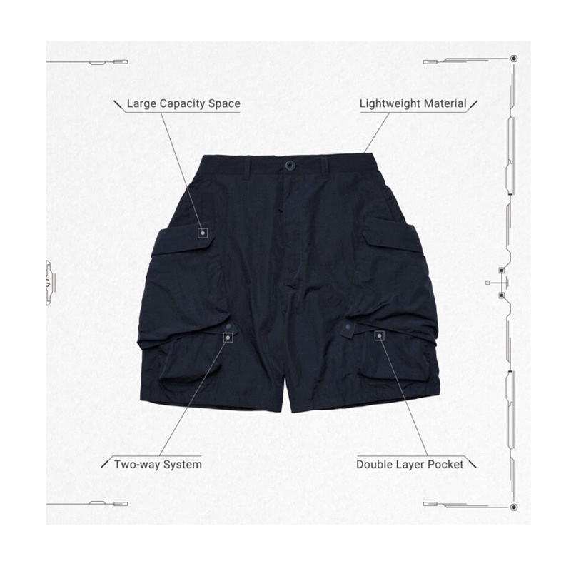 パンツ GOOPiMADE MR-013 D-Rotate Utility Shorts GOOPiMADE MR-013 D-Rotate Utility Shorts GOOPiMADE - 